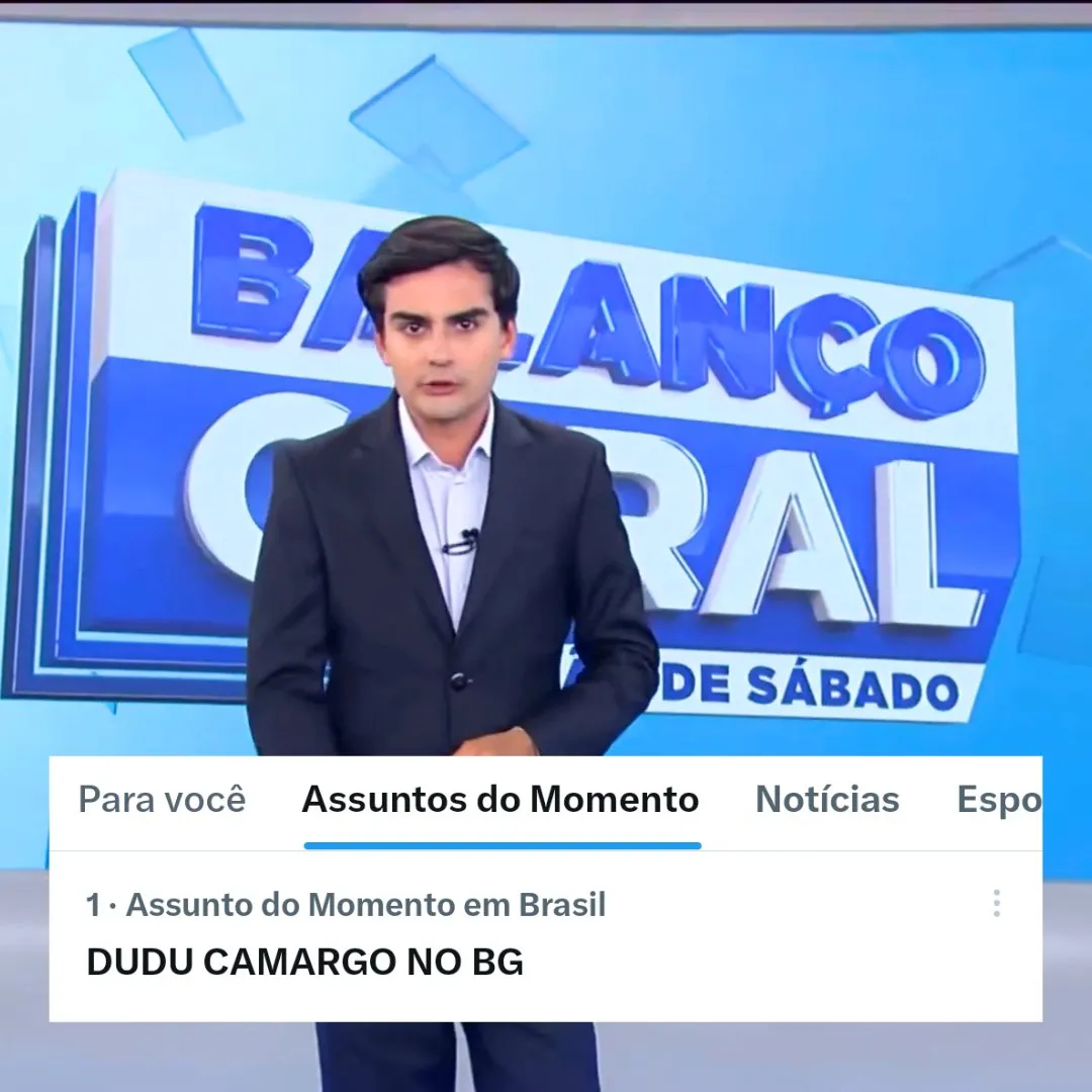 A Lei do Retorno? Dudu Camargo estreia no BG e "atropela" o SBT no Ibope