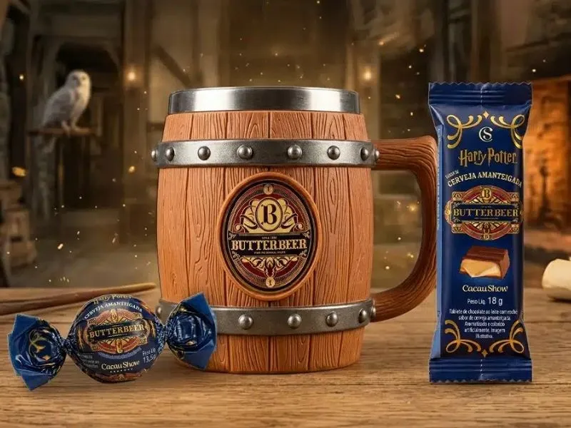 Caneca Harry Potter Cacau Show: Modelos, Preços e Onde Comprar o Lançamento de 2026