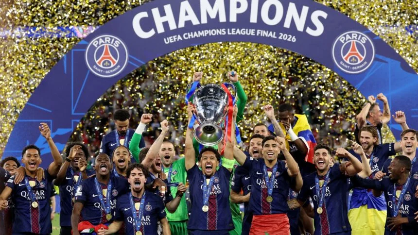 Paris Saint-Germain e bicampeão da Champions League