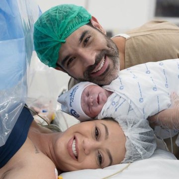 Primeiro filho dos jornalistas Darlisson Dutra e Marcela Munhoz Nasceu!